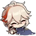 kazuscarameow ily hiwa