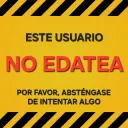 Este usuario no edatea
