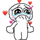 Hearts heavy cry love