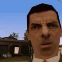 Mr bean confused