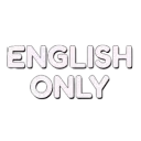 English Only
