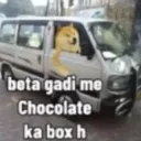 Veggie chocolate de rha hai