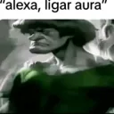 alexa, ligar aura.
