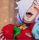 Colette touching her spikes