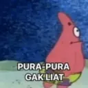 pura-pura ga liat