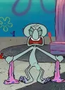 Squid-ward tennis balls
