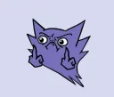 haunter saying f*ck you