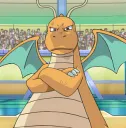 dragonite acting tough