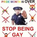 Stop being gay