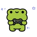 Frogyyy damn son sticker