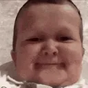 baby laughing