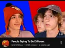 people trying to be different