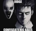 Higuruma's judgeman