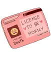 Horny license/theplayhouse
