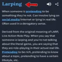 Larping