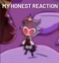 my honest reaction