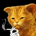 Cat Smoking