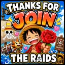 thanks for join the raids