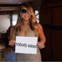 Nobody asked