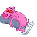 Pink Dawg Leg Day