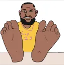 Lebron Feet