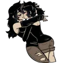 AshLia kiss