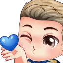 Blowing Kiss