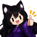 aiko thumbs up