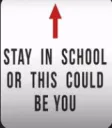 stay in school