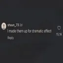 I made that up 