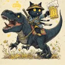 Dinokitty