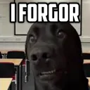 I forgot