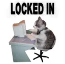 locked in