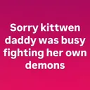 Sorry kitten 