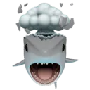 exploding sharkhead