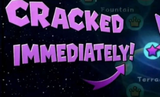 cracked