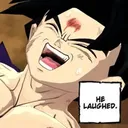 he laughed 