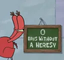 Days without heresy