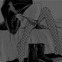 fishnet girl