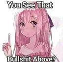 you see that