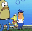 spongebob arrested gglarceny