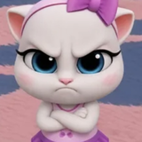 angry cat seraphic