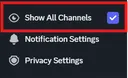 Show All Channels