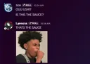 SAUCE?