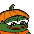 Pepe give pumpkin