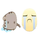 pusheen cry