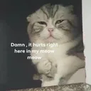 It hurts 