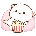 PeachCat Popcorn