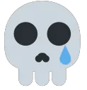 skull cry