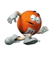 Orange M&M